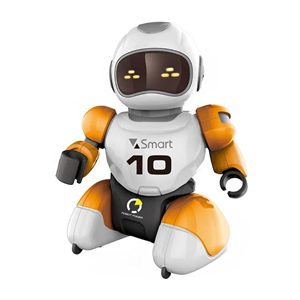 ربات اسباب بازی کنترلی فوتبالیست تک عددی نارنجی Smart Soccer Robot with Remote Control - Orange -اسباب بازی